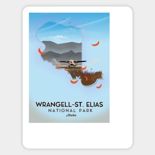 Wrangell - St. Elias National park Magnet